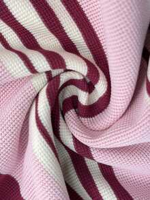 Easowa Women's Casual Crew Neck Colorblock Striped Pullover Sweatshirt, Relaxed Elegant Commuter Style, Autumn/Winter