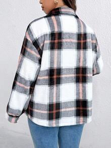 EMERY ROSE Plus Size Casual Commuter Jacket For Women