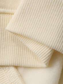 DAZY Toddler Girls' Casual Letter Print Loose Fit Crew Neck Long Sleeve Sweatshirt - Apricot - View 10