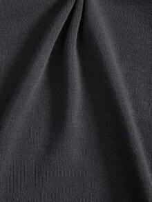 EURMUSE Women Button Front Cardigan And Sweater Pant 2pcs Set Co-Ords Two Pieces Set - Dark Grey - View 7