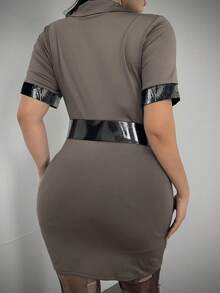 Whyspr Trang phục hóa trang nữ cỡ lớn màu xanh - Xám - Xem 2