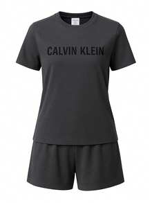 Calvin Klein Women's Loungewear Set Grey - Grey - View 4