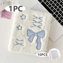 1pc Original Ballet Style Bow Plush A6 Card Album Loose Leaf Inner Page Small Card Star Chasing Storage Card Album Back To School - Multicolor - View 19