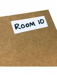15 Sheets 840pcs Matte White AdhesiveLabels 0.51x1.5 Inch - Blank Sticky Notesfor Storage Jars, Pantry Organization,Office Files, School Supplies, Back ToSchool, DIY Markers, Kitchen Bins, PlannerStickers, Home & Office Organization (Packof 840) - one-size - View 5