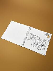 TOM & JERRY X SHEIN 20 Pages Graffiti Coloring Book, Hand-Drawn Creative Coloring Book, Marker Graffiti Enlightenment Coloring Book - Nhiều màu - Xem 7