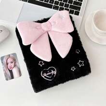 1pc Original Ballet Style Bow Plush A6 Card Album Loose Leaf Inner Page Small Card Star Chasing Storage Card Album Back To School - Multicolor - View 28