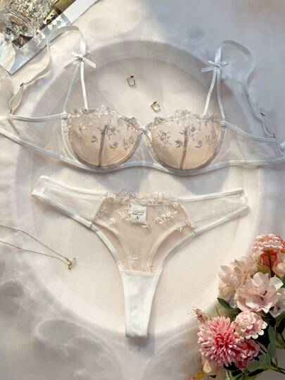 2件套浪漫可爱性感内衣套装