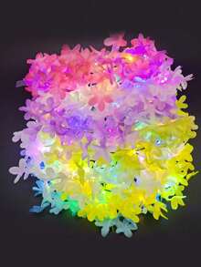 LED Flower Crowns Headbands - Mardi Gras Light Up Headband For Women, Garlands Glowing Floral Wreath Crowns For Wedding Beach Party Birthday Cosplay - Valentine's Day, Flowers, Couples, Love, Sets Gifts, Funny Gifts, Ribbon, Balloons - Multi-color light - View 3