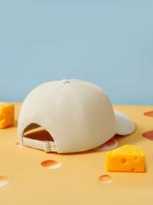 TOM & JERRY X SHEIN Women's Letter & Cartoon Embroidered Fashionable Cute Baseball Cap