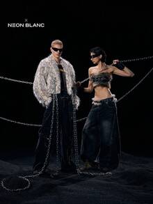 LYSMO Top tubo corto y sexy con diseño de ojales y parches de estilo Y2K para mujer