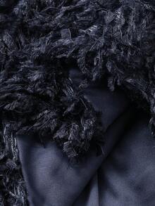 FRIFUL Áo hai dây vải mềm màu be trơn nhiều lớp ôm vừa vặn cho nữ, đa năng cho trang phục thường ngày khi đi du lịch sân bay, mùa thu - Màu xanh hải quân - Xem 8