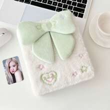 1pc Original Ballet Style Bow Plush A6 Card Album Loose Leaf Inner Page Small Card Star Chasing Storage Card Album Back To School - Multicolor - View 26
