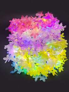 LED Flower Crowns Headbands - Mardi Gras Light Up Headband For Women, Garlands Glowing Floral Wreath Crowns For Wedding Beach Party Birthday Cosplay - Valentine's Day, Flowers, Couples, Love, Sets Gifts, Funny Gifts, Ribbon, Balloons - Multi-color light - View 11
