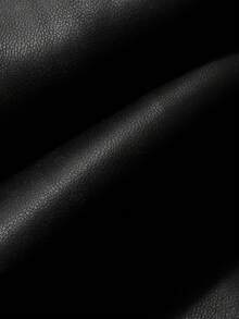 Dazy Plus Spring & Autumn New Vintage Leather Jacket, Short Style, Regular Fit, Plus Size, Suitable For Women Women Coats - Black - View 5