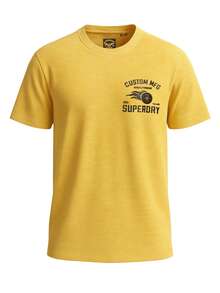 Men's T-Shirt Yellow - Yellow - View 4