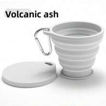 1件装可折叠水杯便携式母婴硅胶耐高温杯子可伸缩压缩迷你旅行杯 - 彩色 - 查看 19