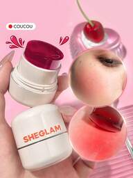 SHEGLAM ลิปและบลัชเนื้อเจลลี่ให้ความชุ่มชื้น Jelly-Licious Hydrating Lip & Blush Tint-Coucou 4 Colors Watery Blush Stick เม็ดสีติดทนนาน 2 ชั้น เม็ดสีธรรมชาติ เนื้อเจลลี่ แต่งหน้า แบรนด์ ความงาม เครื่องสำอาง สำหรับผู้หญิงและสาว ๆ สมบูรณ์แบบสำหรับฤดูหนาว เหมาะสำหรับ Y2K แฟชั่นหรูหรา เหมาะสำหรับวันเกิด ของขวัญ ปาร์ตี้ พร้อมแล้ว สีที่ดีที่สุด