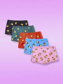 Notgurli 女士铃铛印花休闲内裤，圣诞节礼物 - 彩色 - 查看 2