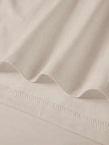 Claim Dot 标准版型男式卡其色短袖 T 恤