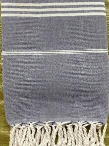 1 件土耳其沙滩巾条纹泳池游泳浴巾防沙速干超大防沙紧凑轻便超大成人游轮必备度假旅行露营配件妈妈爸爸老师退休毕业男女礼物 - 彩色 - 查看 12