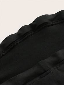 SHEIN 2pcs/Set Maternity Knitted Short Tight-Fitting Maternity Leggings Shorts - Multicolor - View 10