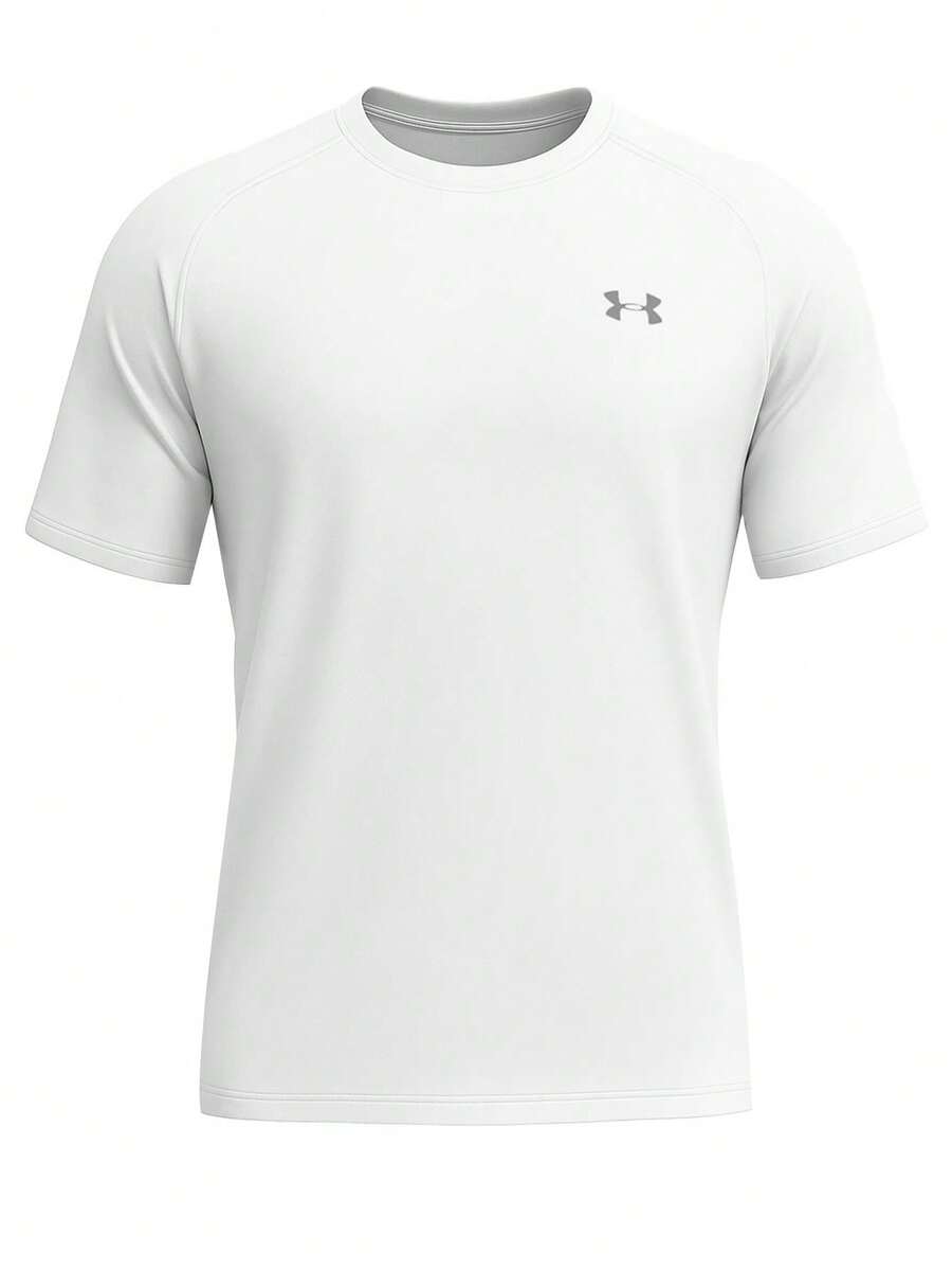 Under Armour SPORTSTYLE Men's Sports Tees & Tanks Breathable Classic Fit Quick-Dry Training Vacation School White 1326413-100 - White - View 1