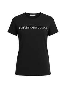 Calvin Klein Core Women's T-Shirts Black - Ck Black - View 2