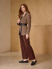 MOTF CASUAL COMFORTABLE VERSATILE WOMEN FLAT SHOES FOR CHRISTMAS SPRING SHOES - Coffee Brown - View 10