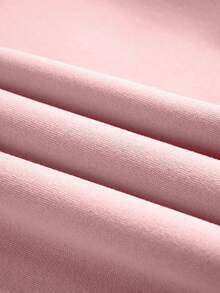 Resyla Áo khoác nỉ dài tay có mũ trùm đầu thêu họa tiết quả dâu tây cỡ tiêu chuẩn dành cho nữ - Hồng - Xem 5