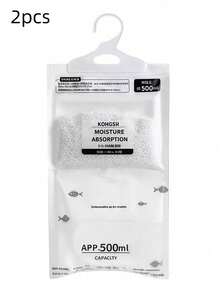2/4/8/10/15pcs Wardrobe Hanging Moisture Absorbing Bags, Peach & Gardenia Scented, Anti-Mold Desiccant For Home, Dorm, Bedroom, Living Room, Bathroom For School,Office,Household,Travel - Multicolor - View 14