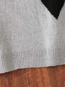 Tween Girls Sweater Dress, Autumn/Winter New Arrival Girls Autumn Winter Clothes Toddler Girl Sweater Girl Knit Dress Grey Dress For Teen Girls - Grey - View 5