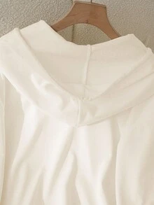 GlowEve Women's Casual Versatile Heart Print Hoodie Sweatshirt