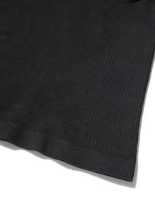 Manfinity Underwear&Sleepwear Basics Plus Size Men's Slimming Compression Top, Waist & Abdomen Fat Terminator, Adjustable Waist, Flattering Fit, Suitable For Daily Wear And Workout