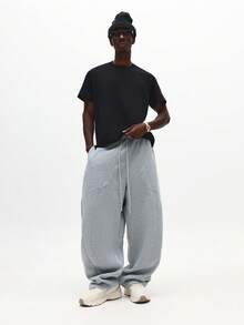 SUMWON Essential Slim Fit Half Sleeve Crew Neck T-Shirt For Everyday Casual Wear - Black - View 3