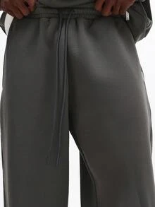 SUMWON Regular Men Overhead Hoodie And Jogger Two Piece Co-Ord Set With Drawstring Hood Centre Pocket - Grey - View 6