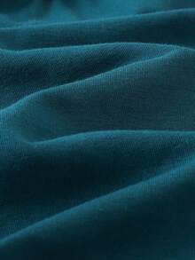 THE HAPPY LOOK Young Boys Number Print Contrast Sleeve Hoodie And Elastic Waist Sweatpants Sports Outfit Sets