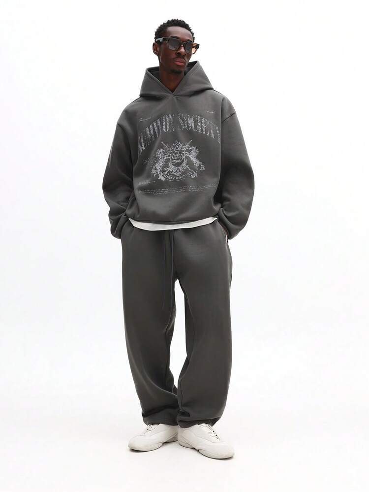 Hoodie And Jogger Co-Ord Set With Drawstring