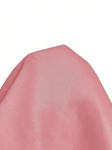 SHEIN PETITE 2 件套女式长袖运动衫和裤子套装，套头衫和松紧腰裤，带抽绳 - 粉色 - 查看 6