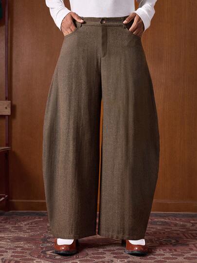 SWAVVY Herren Einfarbige Lässig Hosen