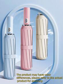 24根伞骨全自动遮阳伞，夏季降温，沙滩旅行两用。 - 彩色 - 查看 5