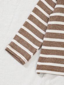 SHEIN Playful Pals 4 Áo thun dài tay All-Matchc cho bé trai sơ sinh/trẻ mới biết đi - Nhiều màu sắc, mềm mại & thoải mái, đa năng! Thiết yếu cho trang phục thường ngày - Nhiều màu - Xem 6