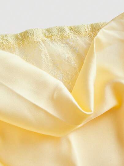 Aloruh Women's Satin Lace Patchwork Cold-Shoulder Butterfly Blouse