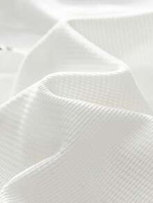 NEON BLANC 男士街头风白色针织图案字母印花圆领上衣，适合夏季穿着 - 白色 - 查看 5