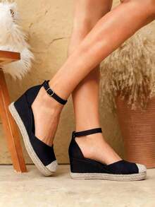 Women Wedges & Flatform - Black - View 2