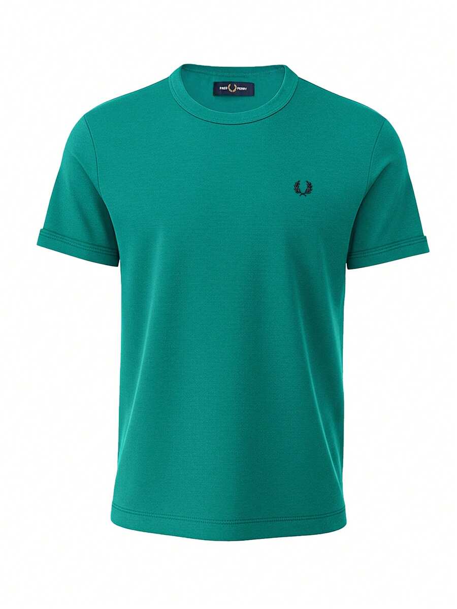 Fred Perry Men's T-Shirts Deep Mint - Deep Mint - View 1