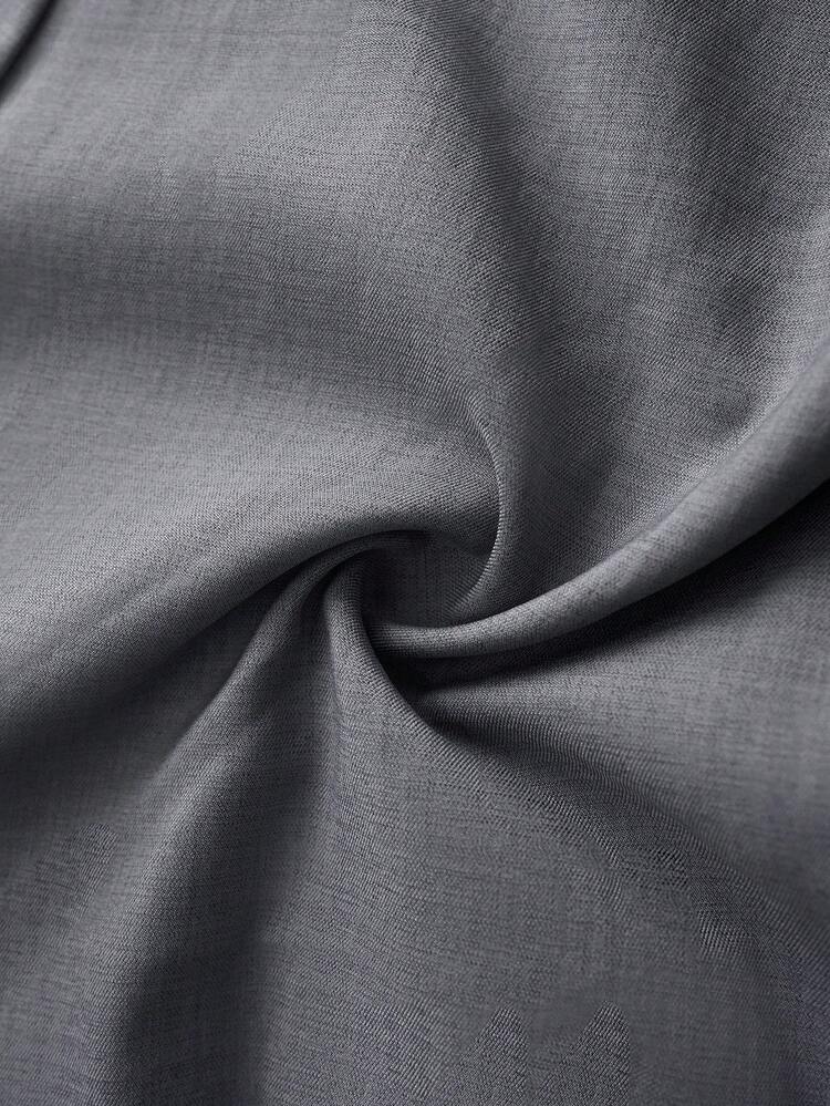 Plus Size Women's Solid Color Pocket Pleated Wide Leg Loose Casual Pants Winter Clothes For Women Cozy Fall And Winter Clothes For Women New Year Clothes  Clothes For New Year Elegant Dress Women