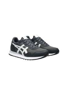 Asics Tiger Runner II Unisex Casual Athletic Shoes Graphite Grey / Cloud Grey 1203A612 - GRAPHITE GREY/CLOUD GREY - View 2