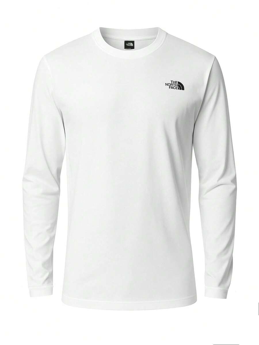 The North Face Simple Men's Dome Longsleeve White - White - View 1