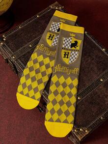 HARRY POTTER X SHEIN Women Crew Socks - Multicolor - View 3