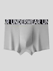 Men's Letter Waistband Casual Comfortable Boxer Briefs